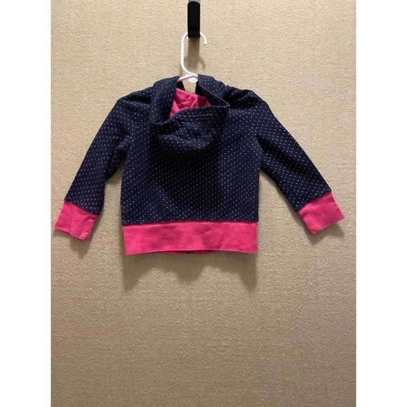 Genuine Kids Jacket Girls 2T Blue and Pink polka-dotted - Picture 6 of 9